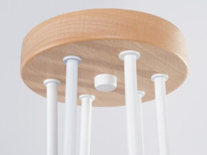 miniaturka Żyrandol TIMBRA 6 biały klasyczny