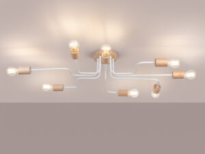 miniaturka Żyrandol TIMBRA 8 biały nowoczesny