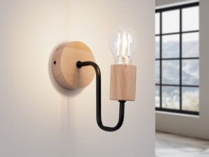 miniaturka Kinkiet TIMBRA czarny loftowy