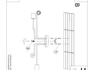 miniaturka Żyrandol TIMBRA 4 czarny designerski