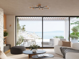 miniaturka Żyrandol TIMBRA 4 czarny designerski