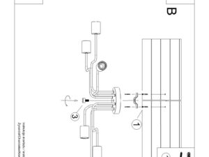 miniaturka Żyrandol TIMBRA 6 czarny industrialny