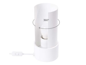 miniaturka Lampa biurkowa FLASHO biała LED minimalistyczna