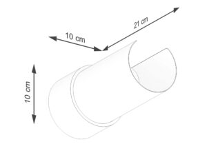 miniaturka Kinkiet FLASHO biały nowoczesny LED