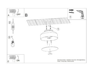 miniaturka Plafon OMIRA biały LED minimalistyczny