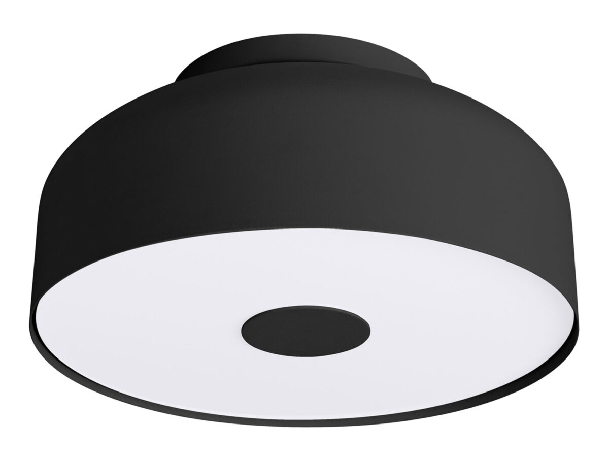 Plafon OMIRA czarny loftowy