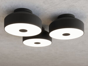 miniaturka Plafon OMIRA czarny loftowy