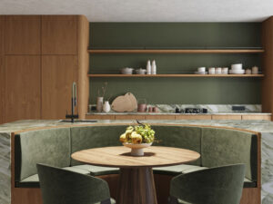 miniaturka Plafon OMIRA zielony oliwkowy skandynawski