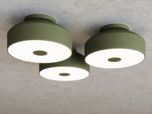 miniaturka Plafon OMIRA zielony oliwkowy skandynawski