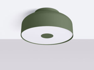 miniaturka Plafon OMIRA zielony oliwkowy skandynawski