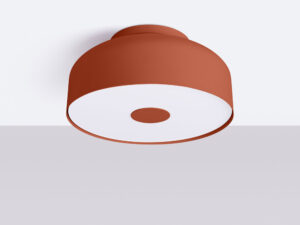 miniaturka Plafon OMIRA ochra czerwona designerski