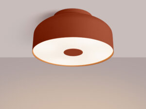 miniaturka Plafon OMIRA ochra czerwona designerski