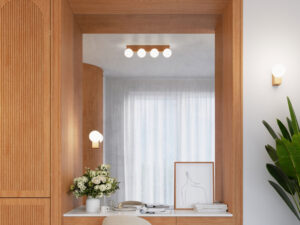 miniaturka Plafon BOLDO 4 drewniany sufitowy