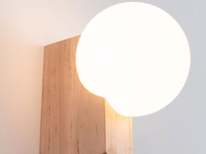 miniaturka Kinkiet BOLDO drewniany naturalny