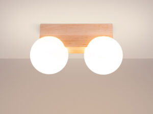 miniaturka Plafon BOLDO 2 drewniany naturalny