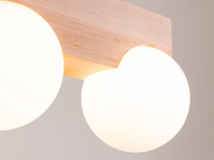 miniaturka Plafon BOLDO 2 drewniany naturalny