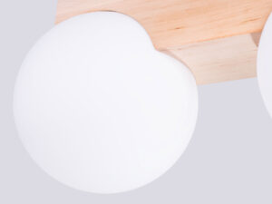 miniaturka Plafon BOLDO 2 drewniany naturalny