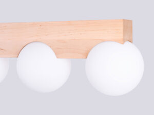 miniaturka Plafon BOLDO 3 drewniany skandynawski