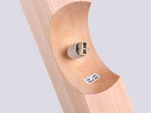 miniaturka Plafon BOLDO 3 drewniany skandynawski