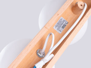 miniaturka Plafon BOLDO 3 drewniany skandynawski