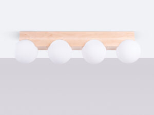 miniaturka Plafon BOLDO 4 drewniany sufitowy