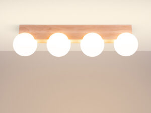 miniaturka Plafon BOLDO 4 drewniany sufitowy