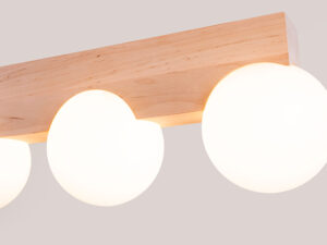 miniaturka Plafon BOLDO 4 drewniany sufitowy