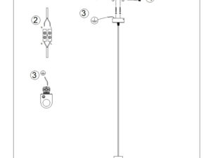 miniaturka Lampa wisząca LAMIR 1 biały nowoczesna
