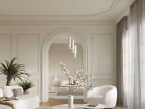 miniaturka Lampa wisząca LAMIR 3P biały elegancka