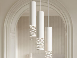 miniaturka Lampa wisząca LAMIR 3P biały elegancka