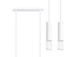 miniaturka Lampa wisząca LAMIR 2 biały minimalistyczna