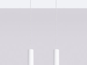 miniaturka Lampa wisząca LAMIR 2 biały minimalistyczna