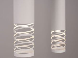 miniaturka Lampa wisząca LAMIR 2 biały minimalistyczna