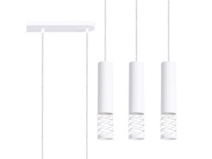 miniaturka Lampa wisząca LAMIR 3L biały designerska