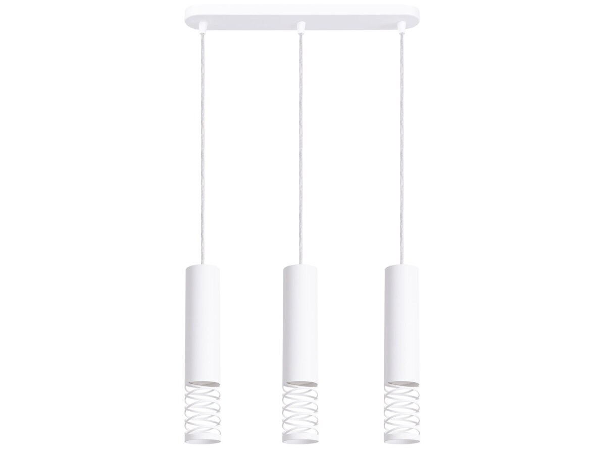 Lampa wisząca LAMIR 3L biały designerska