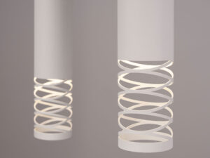 miniaturka Lampa wisząca LAMIR 3L biały designerska