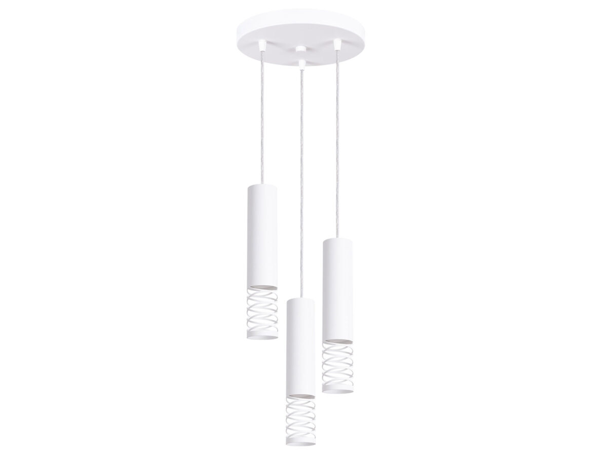 Lampa wisząca LAMIR 3P biały elegancka