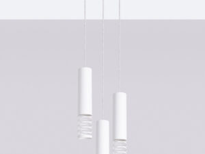 miniaturka Lampa wisząca LAMIR 3P biały elegancka