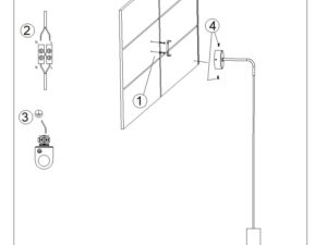 miniaturka Kinkiet LAMIR biały nowoczesny