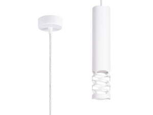 miniaturka Lampa wisząca LIRIO 1 biały minimalistyczna