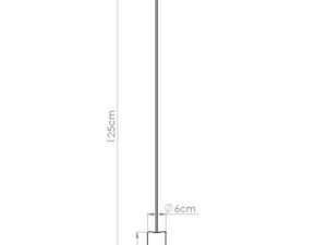 miniaturka Lampa wisząca LIRIO 1 biały minimalistyczna