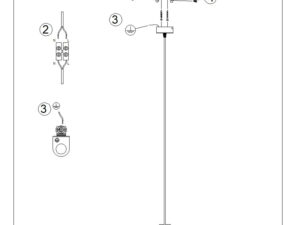 miniaturka Lampa wisząca LIRIO 1 biały minimalistyczna