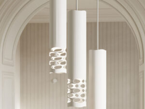 miniaturka Lampa wisząca LIRIO 2 biały nowoczesna