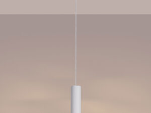 miniaturka Lampa wisząca LIRIO 1 biały minimalistyczna