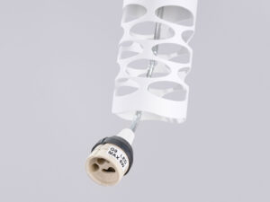 miniaturka Lampa wisząca LIRIO 1 biały minimalistyczna