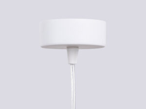 miniaturka Lampa wisząca LIRIO 1 biały minimalistyczna