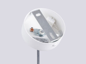 miniaturka Lampa wisząca LIRIO 1 biały minimalistyczna