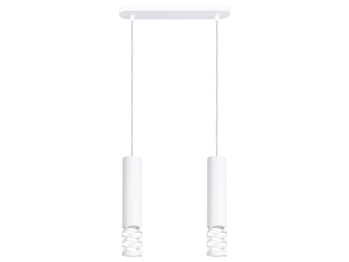 Lampa wisząca LIRIO 2 biały nowoczesna