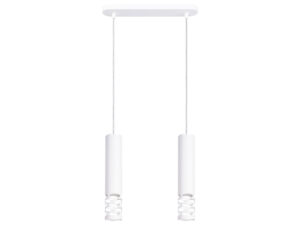 Lampa wisząca LIRIO 2 biały nowoczesna