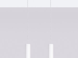 miniaturka Lampa wisząca LIRIO 2 biały nowoczesna